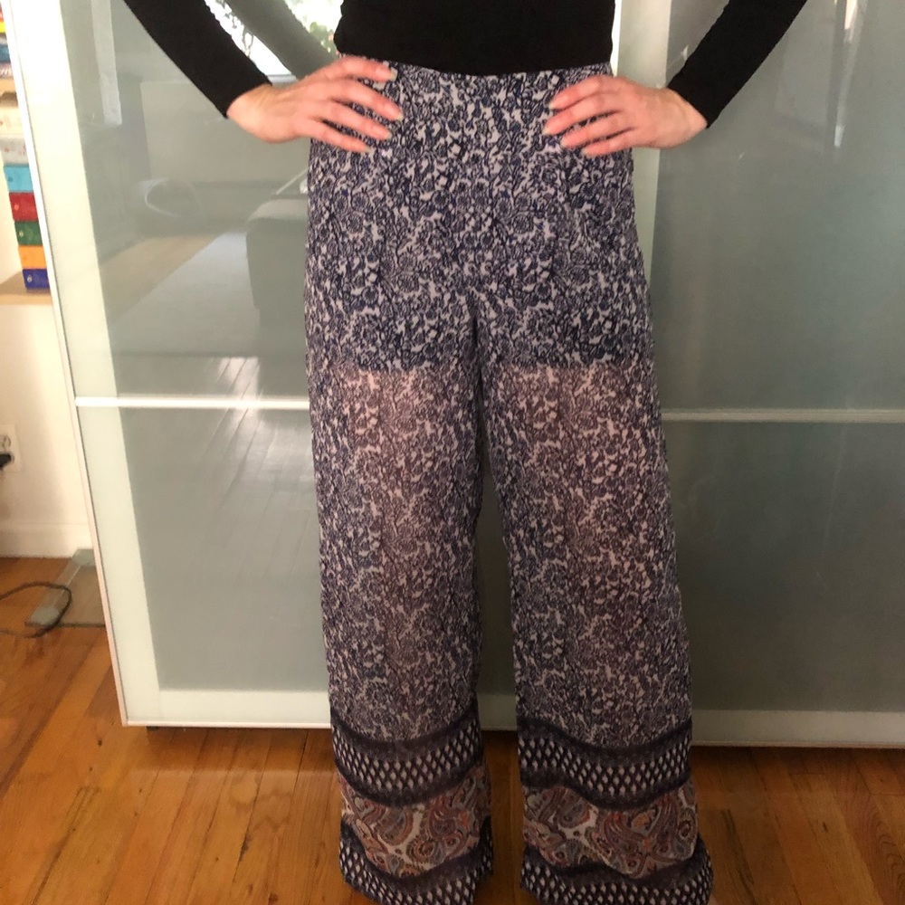 SOLD!!! Flowy Wide Leg Pants